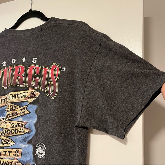 75th Annual Sturgis Motorcycle Rally Tee Shirt - Picture 9 of 15